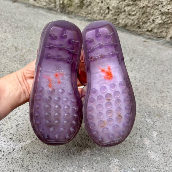 MEL By MELISSA Unicorn Jelly Sandals Girls 11 28/29 EU Purple Mini Melissa Shoes - Picture 8 of 9